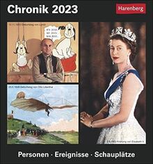 Chronik Tagesabreißkalender 2023: Kulturkalender - Personen, Ereignisse, Schauplätze