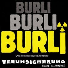 Burli (CD Single) von Erste Allgemeine Verunsicherung | CD | Zustand gut