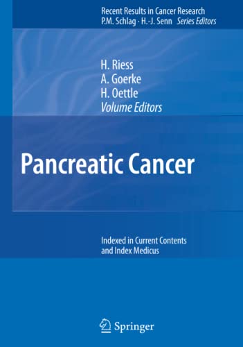 Pancreatic Cancer (Recent Results in Cancer Research, Band 177)