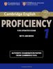 Cambridge English Proficiency 1 for Updated Exam Student's Book with Answers: Authentic Examination Papers from Cambridge ESOL (Cpe Practice Tests)