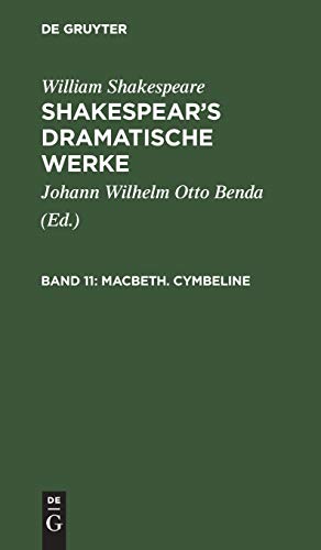 Macbeth. Cymbeline (William Shakespeare: Shakespear’s dramatische Werke)