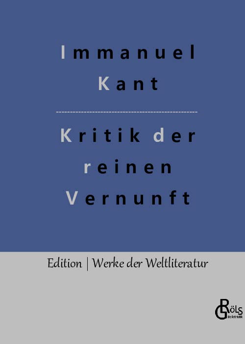 Kritik der reinen Vernunft