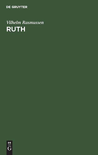 Ruth: Tagebuch über die Entwicklung eines Mädchens von der Geburt bis zum 18. Lebensjahre
