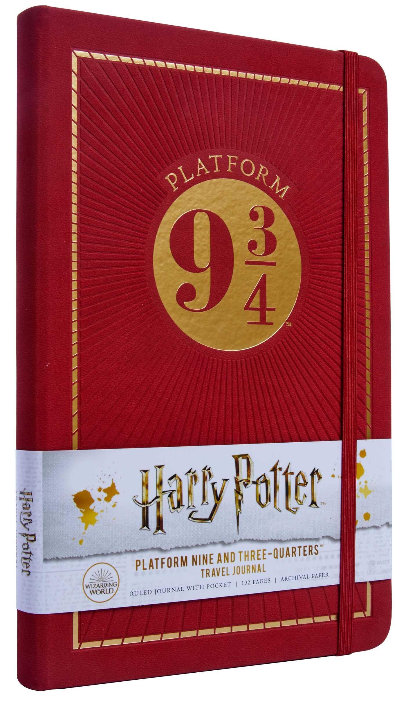 Harry Potter: Platform Nine and Three-Quarters Hardcover Journal