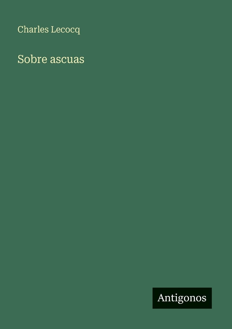 Sobre ascuas