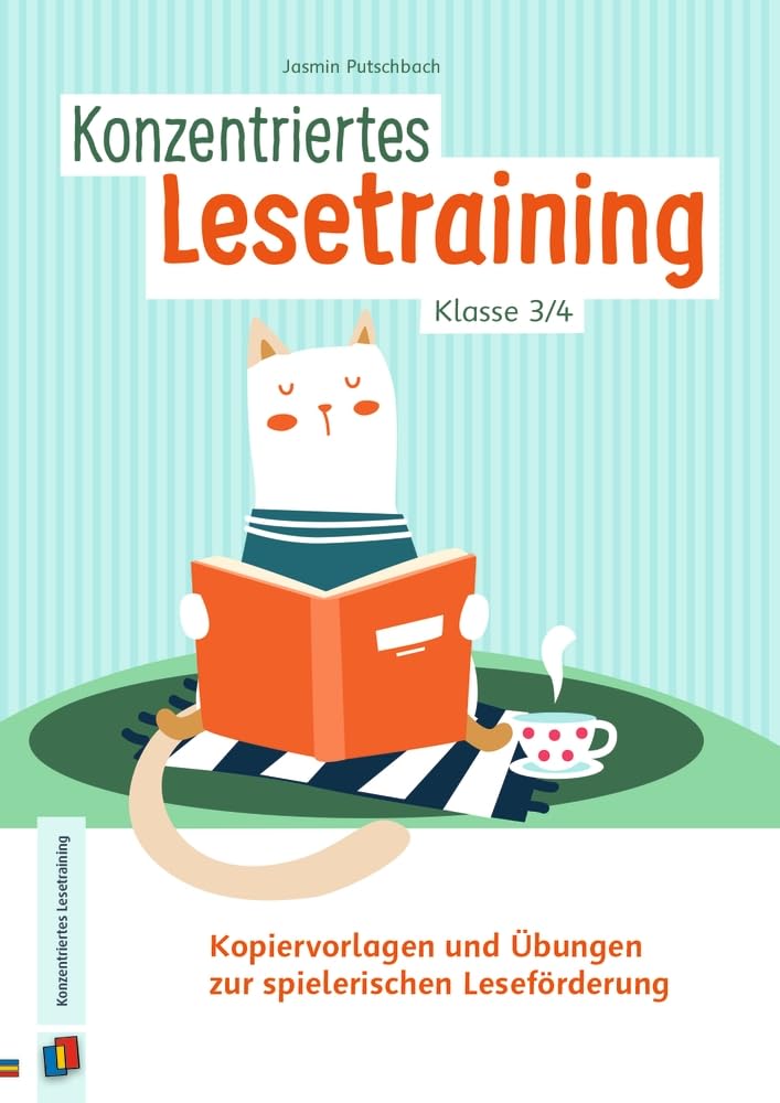 Konzentriertes Lesetraining - Klasse 3/4: Kopiervorlagen und Übungen