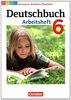 Deutschbuch - Gymnasium Nordrhein-Westfalen: 6. Schuljahr - Arbeitsheft mit Lösungen