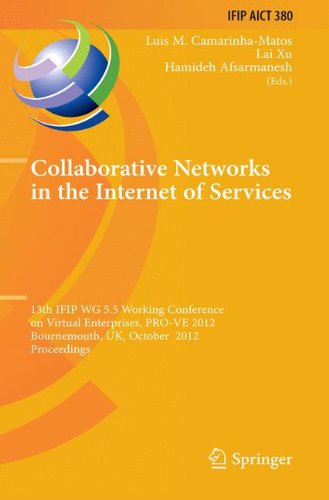 Collaborative Networks in the Internet of Services: 13th IFIP WG 5.5 Working Conference on Virtual Enterprises, PRO-VE 2012, Bournemouth, UK, October ... and Communication Technology, Band 380)