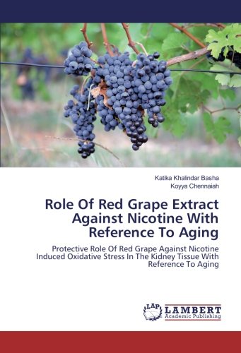 Role Of Red Grape Extract Against Nicotine With Reference To Aging: Protective Role Of Red Grape Against Nicotine Induced Oxidative Stress In The Kidney Tissue With Reference To Aging