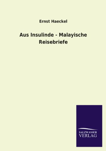 Aus Insulinde - Malayische Reisebriefe