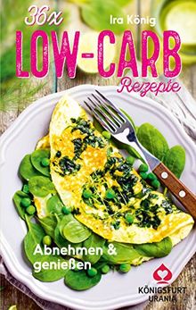 36 x Low-Carb Rezepte: Abnehmen und genießen - 40 Wohlfühlkarten