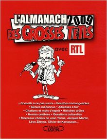 L'almanach 2009 des Grosses Têtes avec RTL