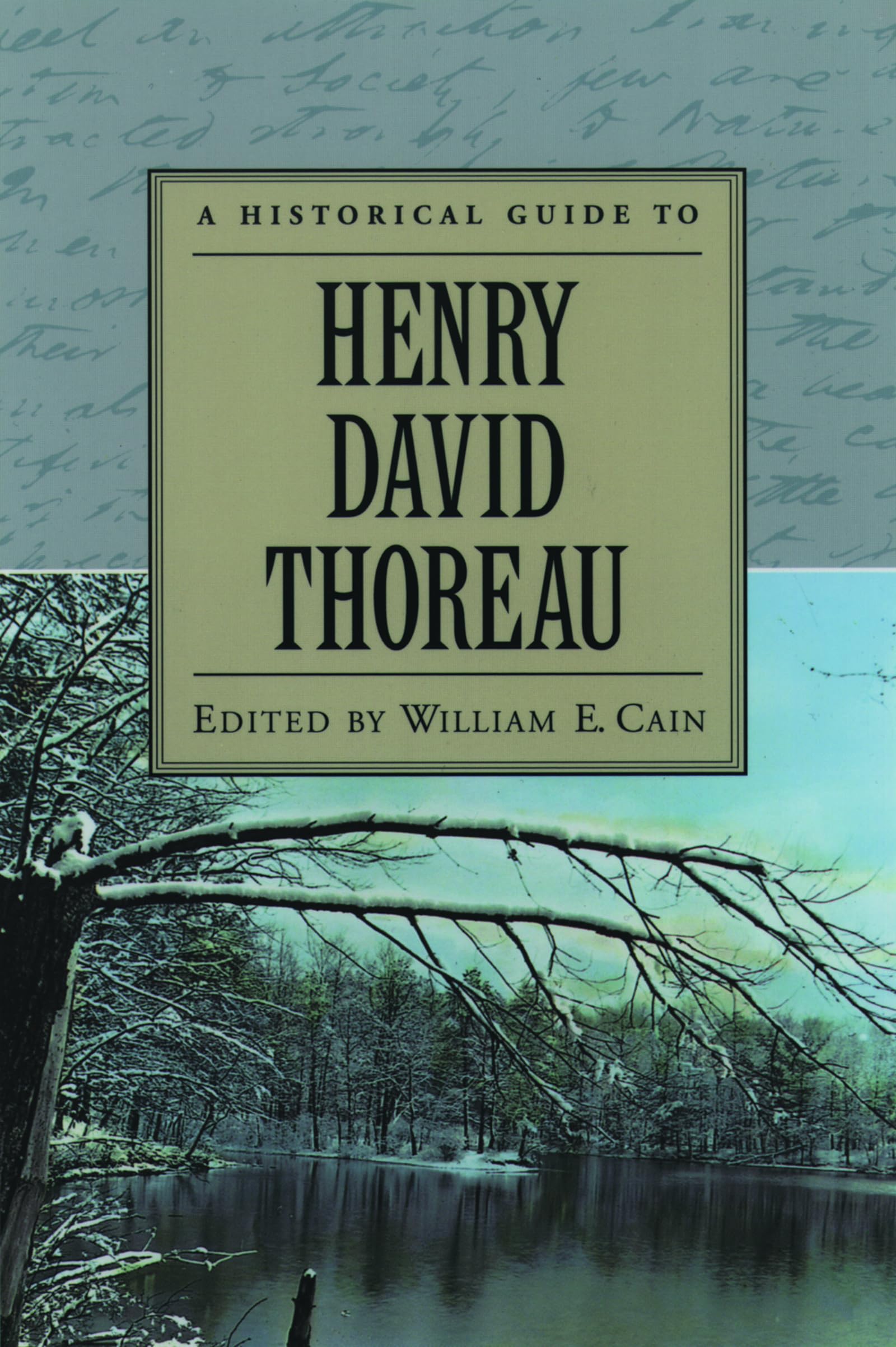A Historical Guide to Henry David Thoreau (Historical Guides to American Authors)