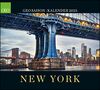 GEO SAISON: New York 2023 - Wand-Kalender - Reise-Kalender - Poster-Kalender - 50x45