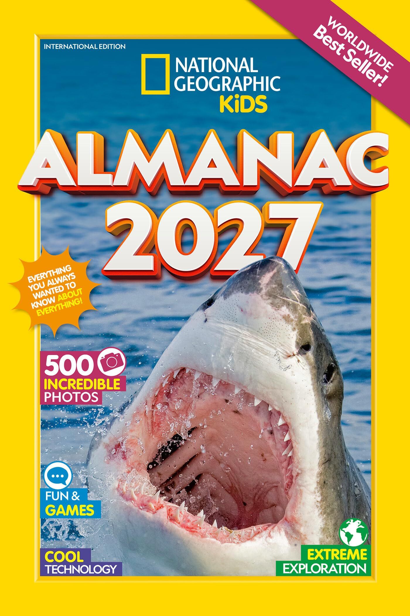 National Geographic Kids Almanac 2027 (International Edition)