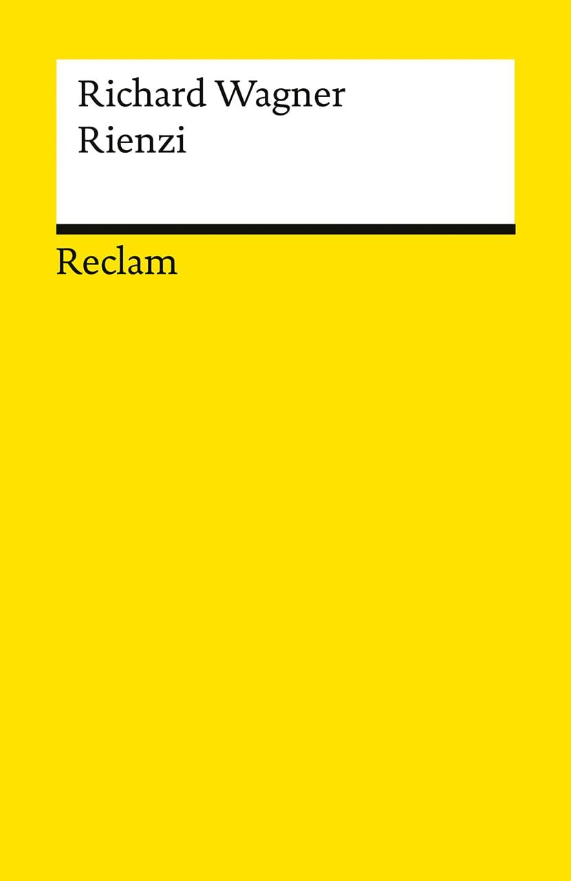 Rienzi, der Letzte der Tribunen