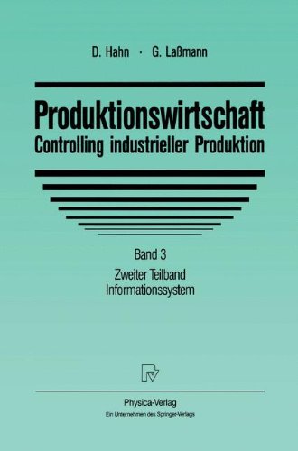 Produktionswirtschaft, Controlling industrieller Produktion, Bd.3/2, Informationssystem