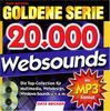 Goldene Serie. 20.000 ( Zwanzigtausend) Websounds. 2 CD- ROM für Windows 95/98(Se)