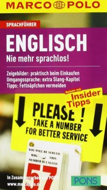 MARCO POLO Sprachführer Englisch: Nie mehr sprachlos!