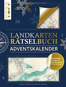 Landkarten Rätselbuch Adventskalender