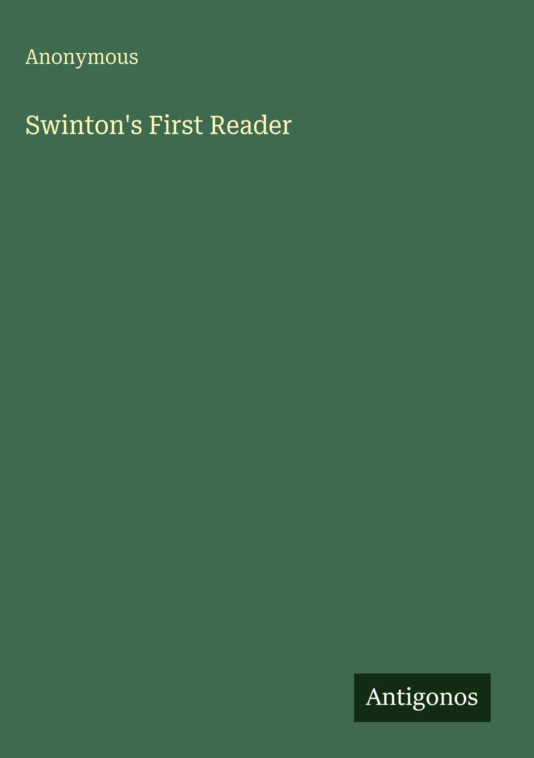 Swinton's First Reader