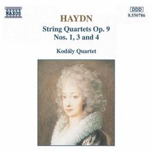 Haydn: Streichquartette Op. 9, 1,3,4