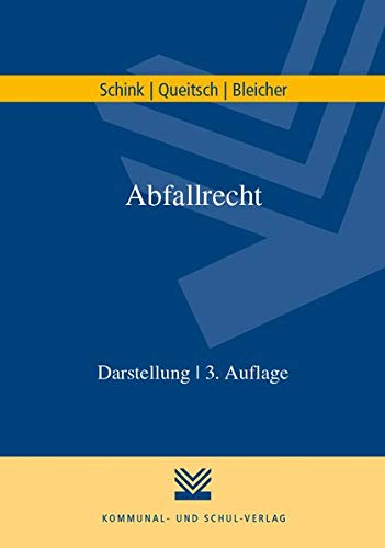 Abfallrecht: Darstellung