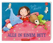 Gute Nacht! Alle in einem Bett