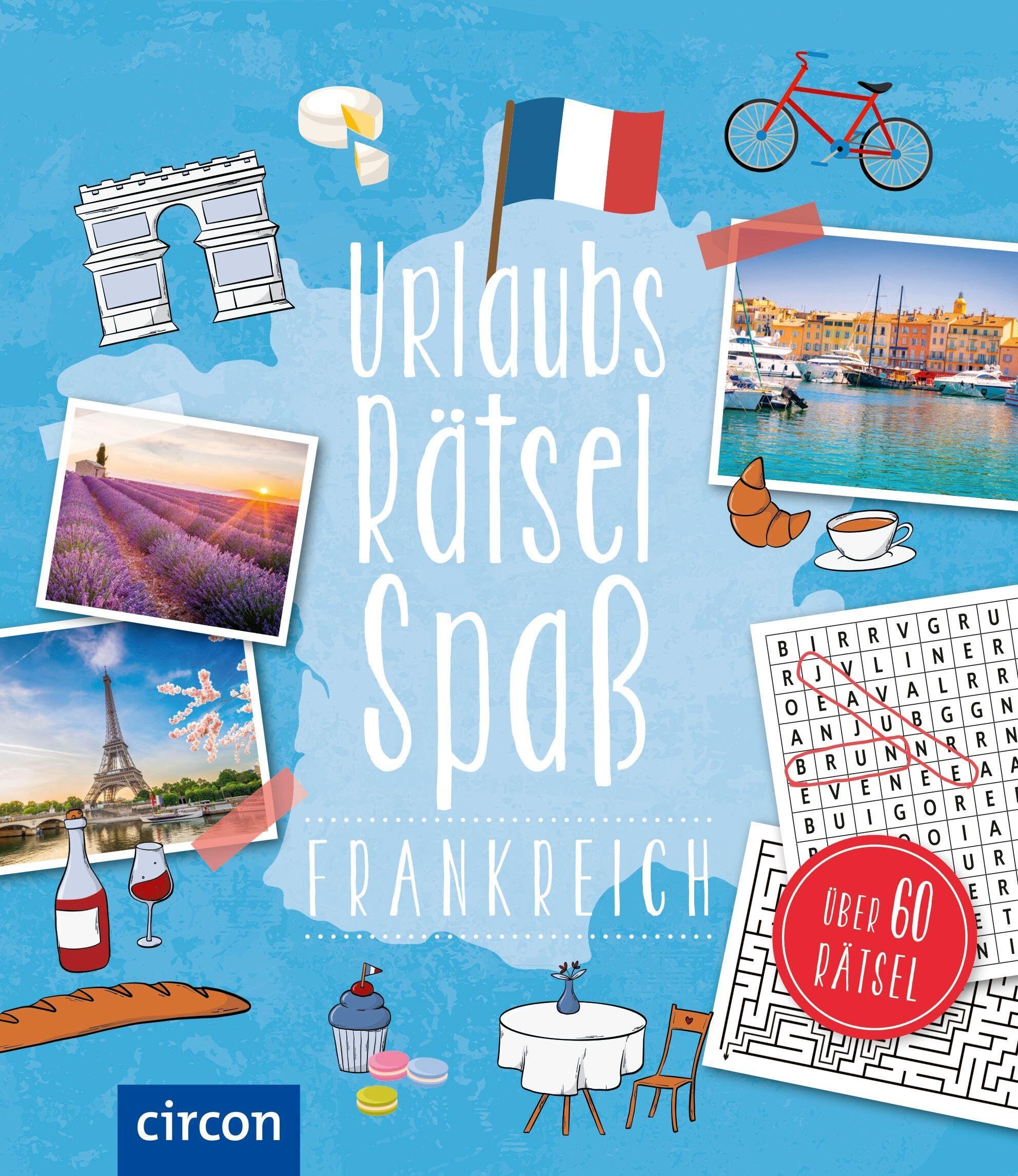 Oser, Sigrid: Urlaubsrätsel-Spaß Frankreich