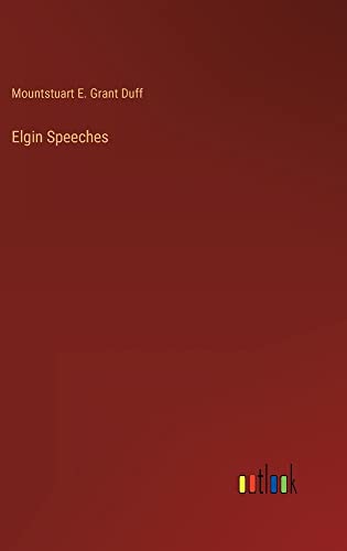 Elgin Speeches