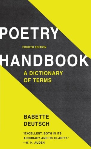 Poetry Handbook: A Dictionary of Terms