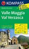 Valle Maggia - Val Verzasca: Wanderkarte. GPS-genau. 1:40000 (KOMPASS-Wanderkarten)