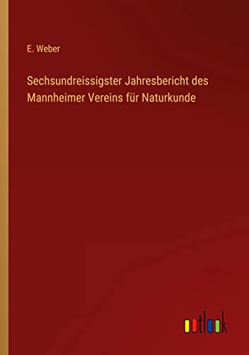 Sechsundreissigster Jahresbericht des Mannheimer Vereins für Naturkunde