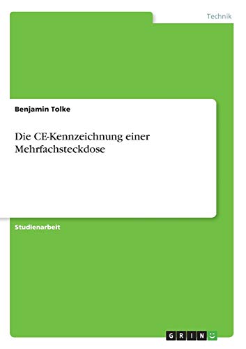 Die CE-Kennzeichnung einer Mehrfachsteckdose
