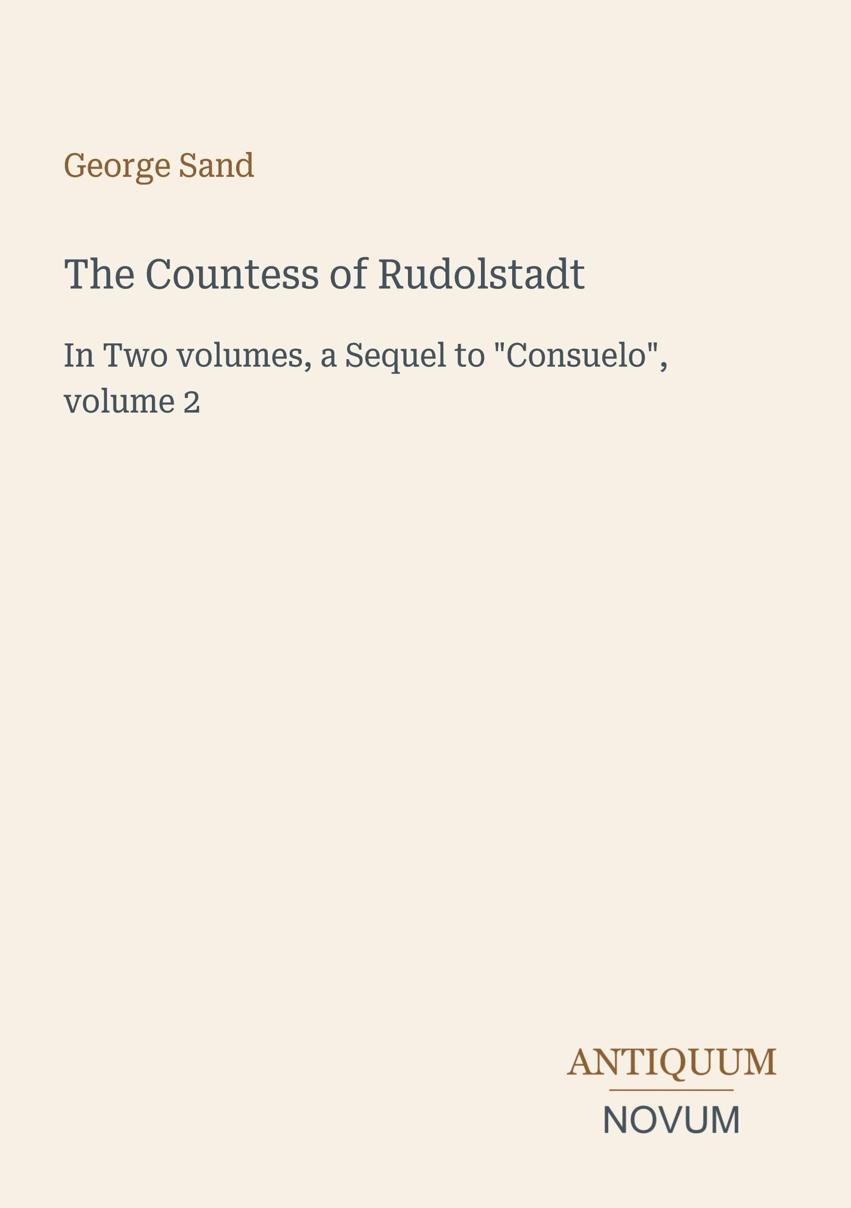 The Countess of Rudolstadt