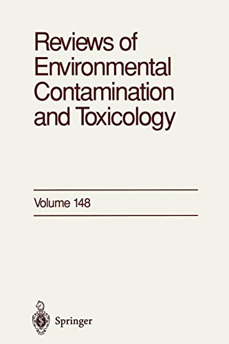 Reviews of Environmental Contamination and Toxicology: Continuation of Residue Reviews (Reviews of Environmental Contamination and Toxicology, 148, Band 148)