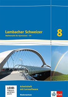 Lambacher Schweizer - Ausgabe für Niedersachsen G9 / Arbeitsheft plus Lösungsheft und Lernsoftware 8. Schuljahr