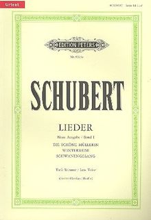 Lieder, Band 1 / Neue Ausgabe / URTEXT: Tiefe Singstimme / (für Gesang und Klavier)