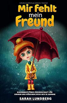 Mir fehlt mein Freund: Kinderbuch über Freundschaft für Jungen und Mädchen (von 6 bis 10 Jahren)