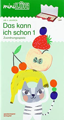 miniLÜK / Kindergarten / Vorschule: miniLÜK: Das kann ich schon 1: Einfache Zuordnungsspiele für Kindergartenkinder