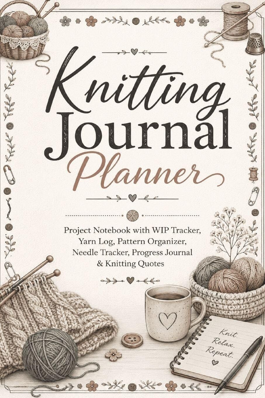 Knitting Journal Planner