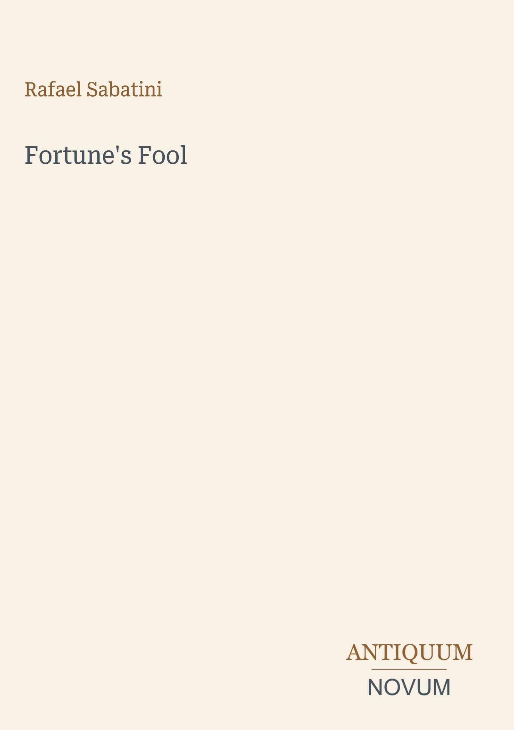 Fortune's Fool