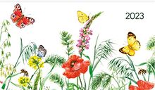 Ladytimer Pad Butterflies 2023 - Taschen-Kalender 15,6x9 cm - Schmetterlinge - Weekly - 128 Seiten - Notiz-Buch - Alpha Edition