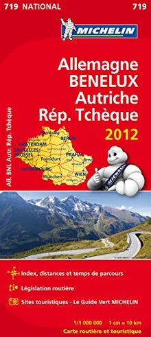 Carte NATIONAL All, Benl, Aut Rtchèque 2012 (CARTES (9550))
