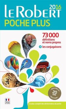 Le Robert poche plus 2016