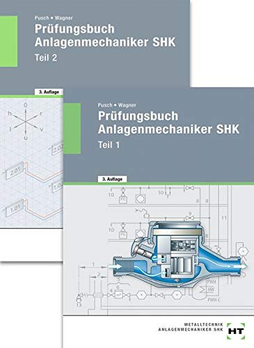 Prüfungsbuch Anlagenmechaniker SHK 2 Bde - Peter Pusch Josef Wagner Kartoniert (TB)