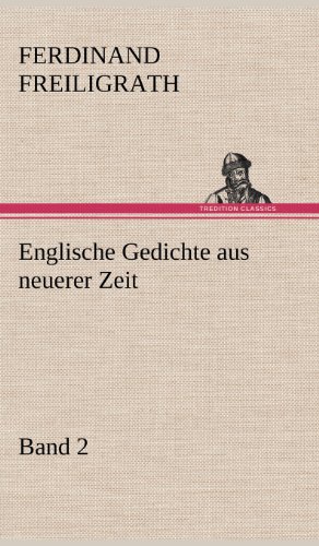 Englische Gedichte aus neuerer Zeit 2