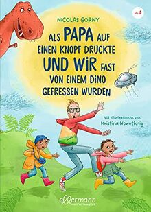 Als Papa auf einen Knopf drückte und wir fast von einem Dino gefressen wurden