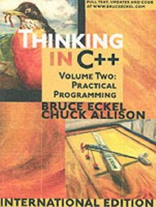 Thinking in C++, Volume Two: Practical Programming (International Edition) von Bruce Eckel | Buch | Zustand gut