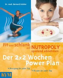 Der 2x2 Wochen Power Plan - Fit und schlank mit Nutropoly spielend abnehmen